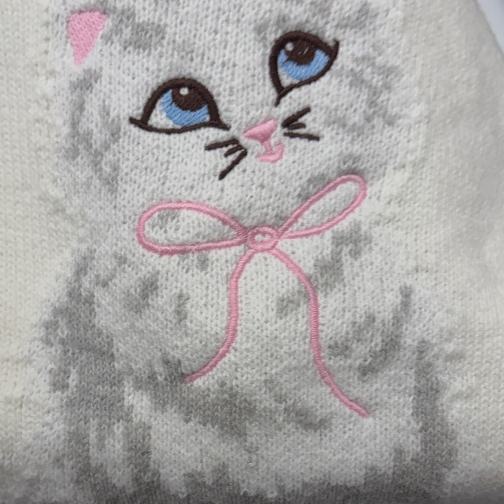 Sincerely Jules White Knit Sweater - Picture 3 of 4